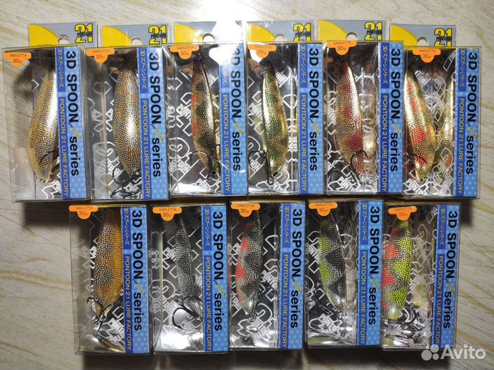 Блёсны Pontoon 21 (колеблющиеся)