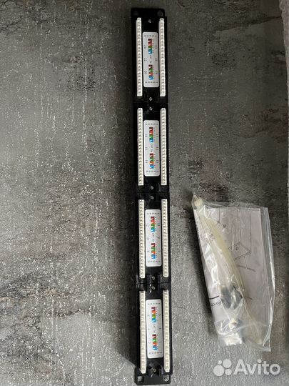 Патч панель 24 порта