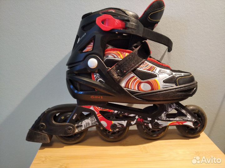 Роликовые коньки раздвижные 36-41