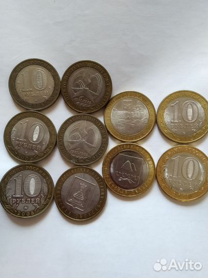 Коллекционные биметаллические монеты России