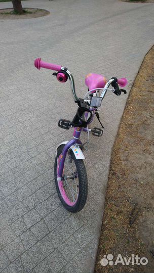 Велосипед 16 для девочки stern