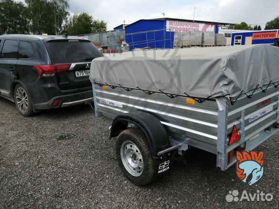 Прицеп 10.026 для УАЗ с тентом. Установим фаркоп