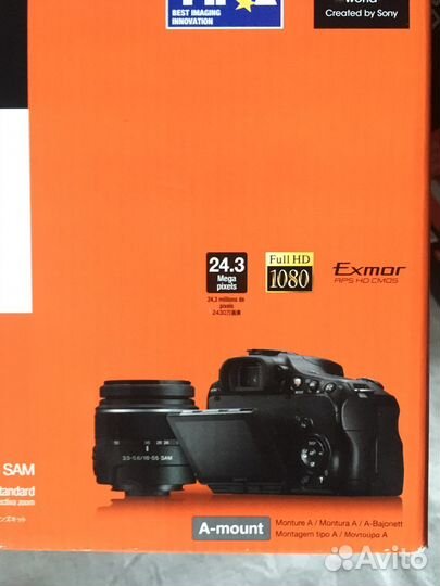 Зеркальный фотоаппарат sony a65