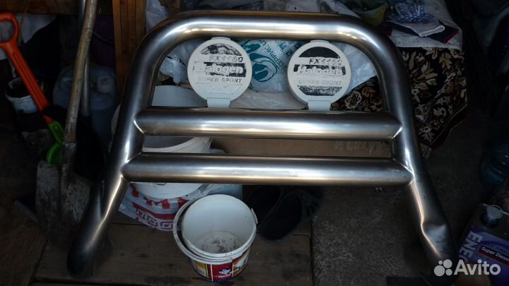 Защита бампера(кенгурятник) toyota prado 120