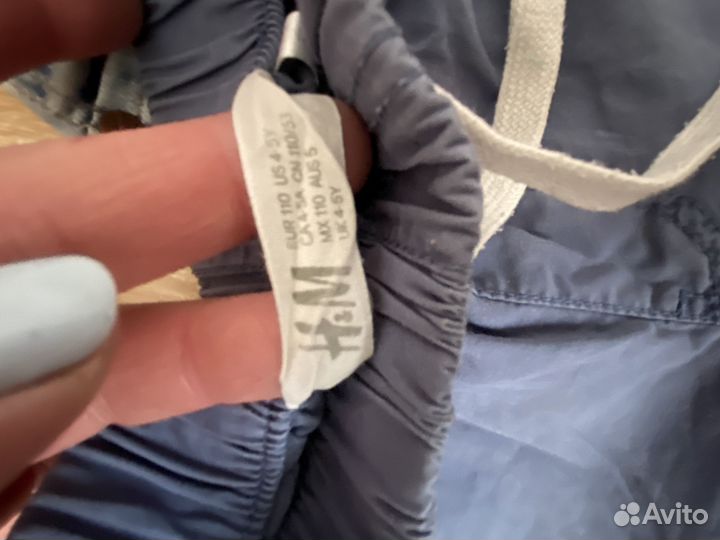 Шорты комплектом 110-116