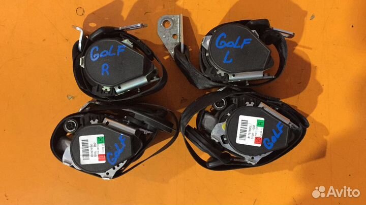 Ремень безопасности на VW Golf 6