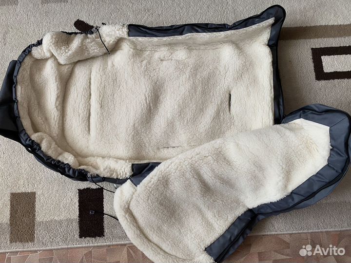 Конверт зимний на овчине