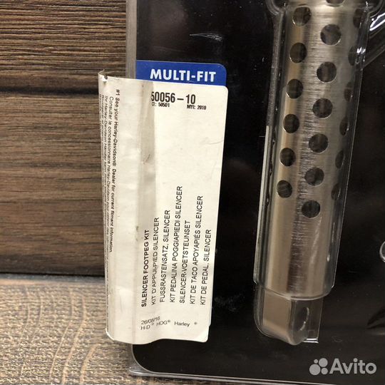 Задние подножки harley davidson silencer