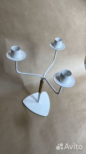 Подсвечник IKEA канделябр на 3 свечи