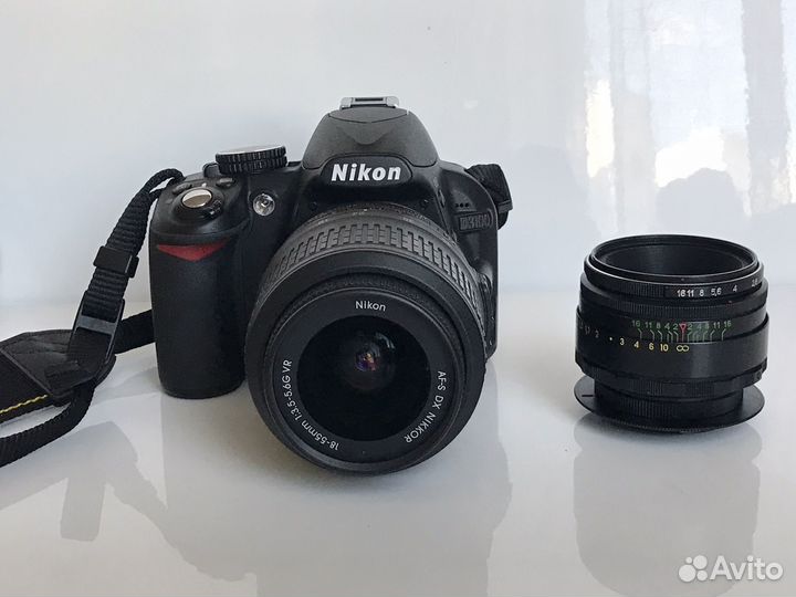 Nikon d3100 + 18-55 + портретник