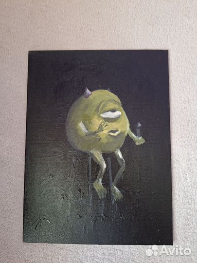 Картина акрилом на холсте