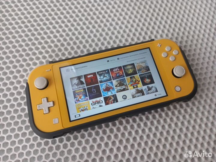 Nintendo switch lite прошитая 512гб