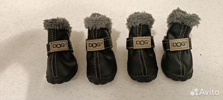 Зимние ботинки для собак