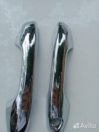 Ручки накладки на кио рио 4. Новые