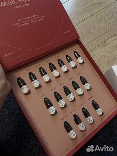 Etalon mix пигменты, большой набор