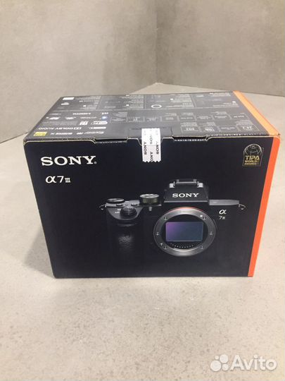 Sony Alpha ilce-7M3 Body Новые-Гарантия