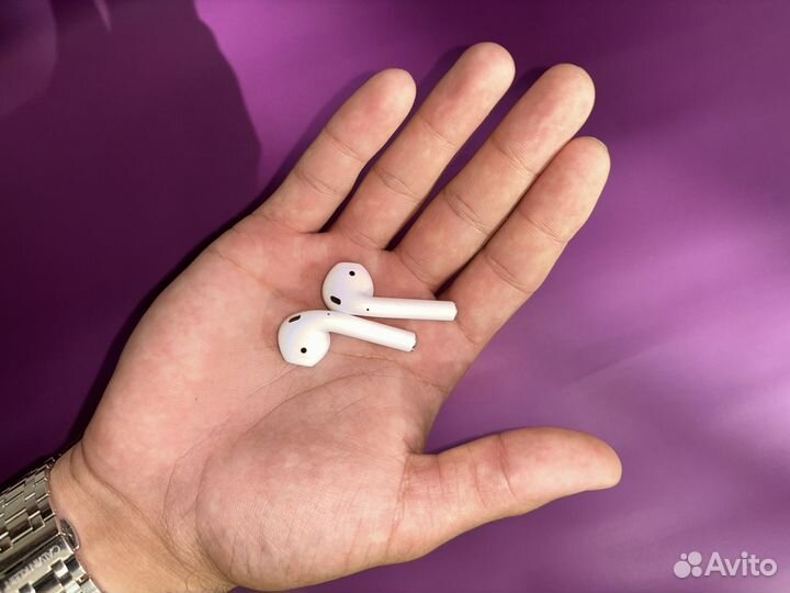Наушники apple airpods 2 без кейса