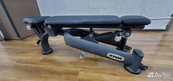 Силовая регулируемая скамья для упражнений Ziva