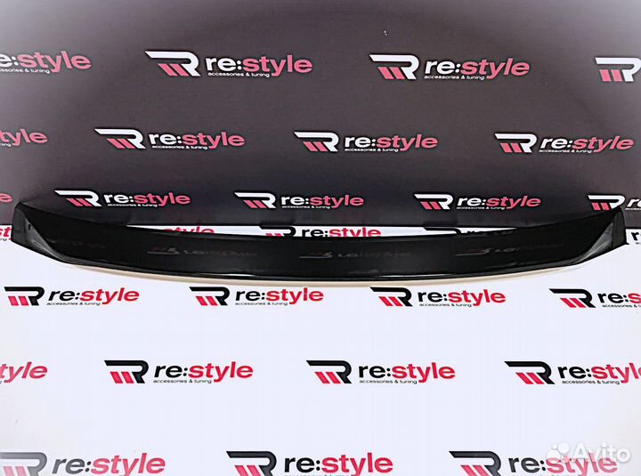 Спойлер Под стекло Cruiser 200 08-15г Черный