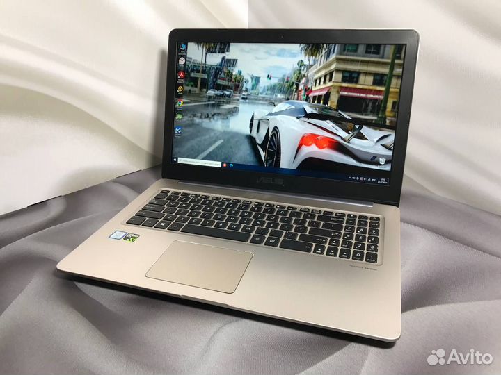 Игровой ноутбук Asus i7/8Gb/FHD/Gtx 1050/SSD