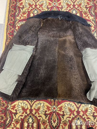 Куртка лётная из овчины нагольная