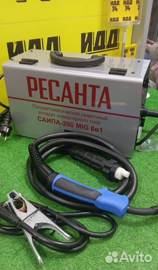 Саипа-200 Ресанта Сварочный полуавтомат 6в1