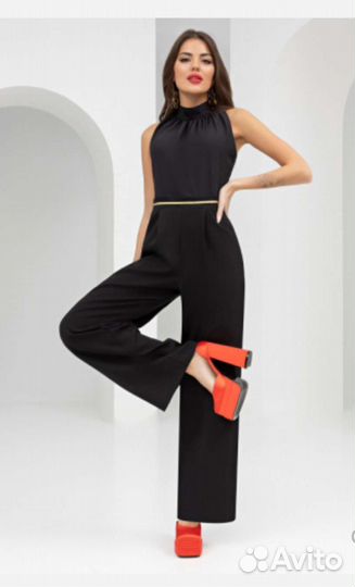 Комбинезон (платье, брюки) праздничный 44 р