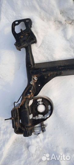 Балка задняя Шевроле Авео Заз Вида