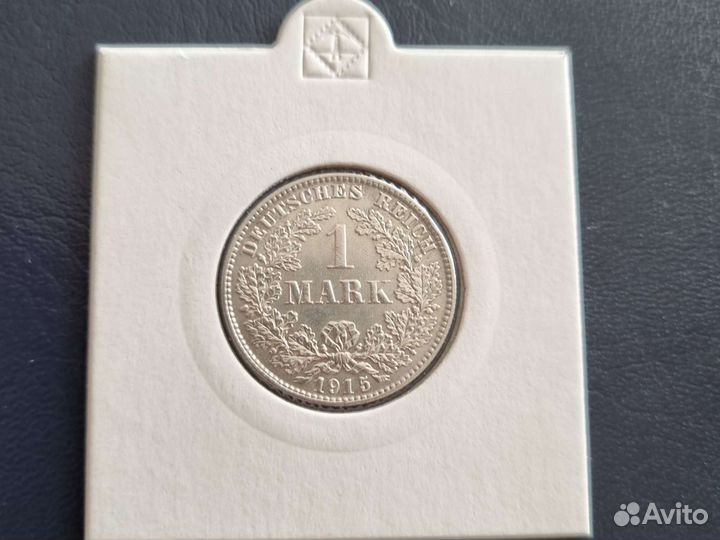 Германия. 1 марка. Серебро. Оригинал