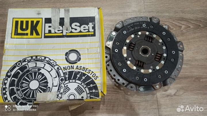 Новое сцепление в сборе Шевроле Ланос, Нексия