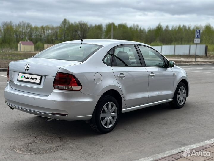 Volkswagen Polo 1.6 МТ, 2016, 111 700 км