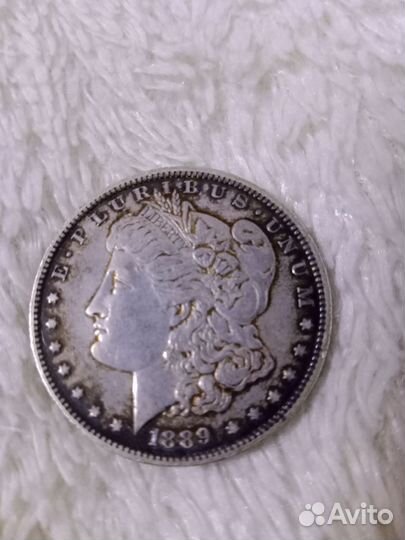 1 доллар 1889г О