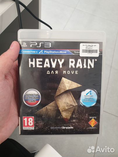 Диск на PS3 Heavy Rain для move