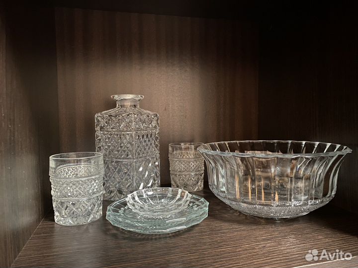 Хрустальная посуда Чехия