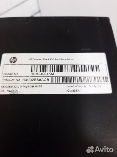 Мини пк HP i3-2120 / 8Gb DDR3 / 250 Gb гарантия