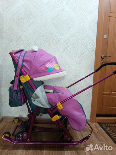 Коляска санки