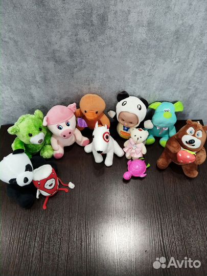 Мягкие игрушки. Можно поштучно