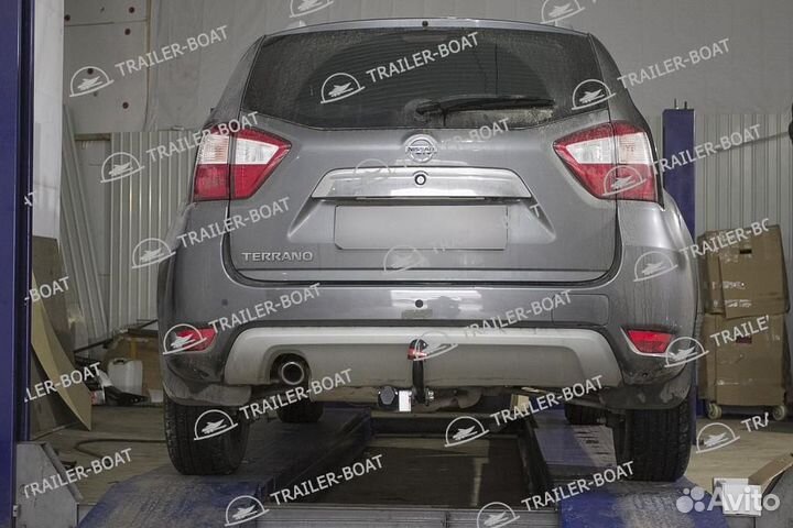 Фаркоп Nissan Terrano 14-22 рама и крюк-шар, 50мм 2812