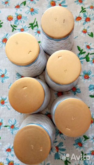 Стопки металл эмаль СССР