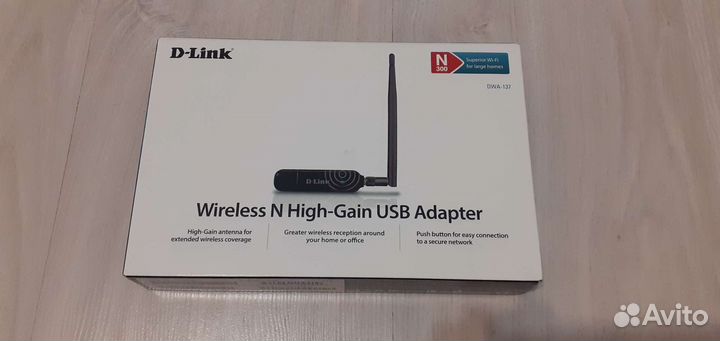 Беспроводной USB адаптер N-300 D-Link