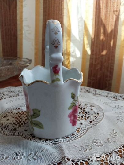 Подставка для чайных ложечек, салфетница