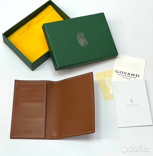 Обложка на паспорт goyard