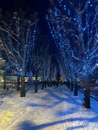 Новогоднее оформление домов