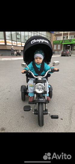 Трехколесный ведостпед Chopper
