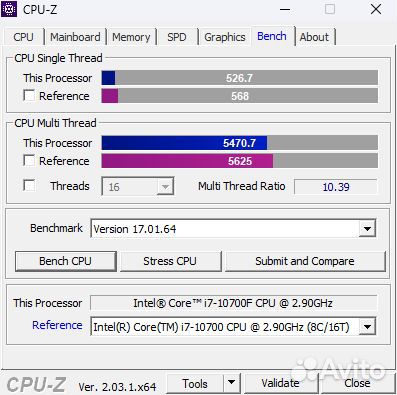 Процессор intel core i7-10700F BOX LGA1200