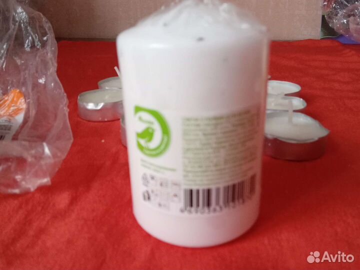 Свечи парафиновые ц.за набор 16шт