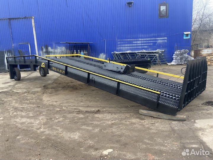 Мобильная Рампа Передвижная Эстакада Разгрузочная