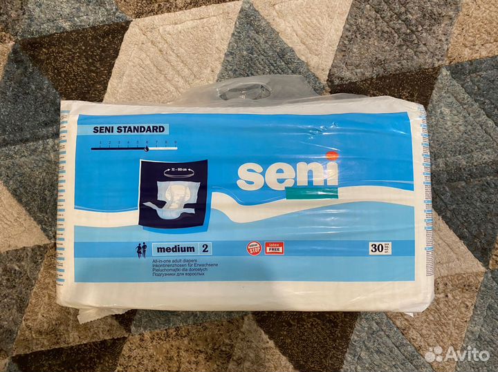 Памперсы для взрослых seni