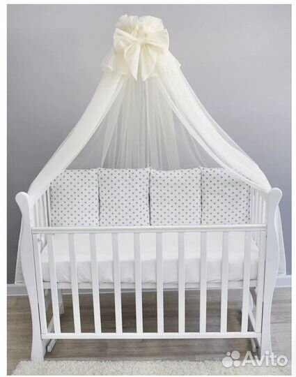 Балдахин в детскую кроватку