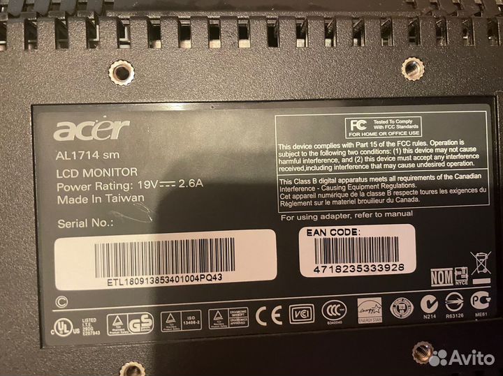 Монитор Acer